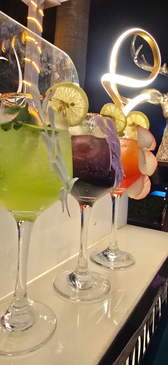 Signature cocktails by The Smokey Bar