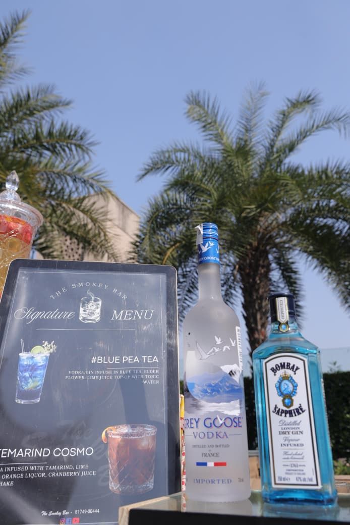 Blue Pea Tea signature menu