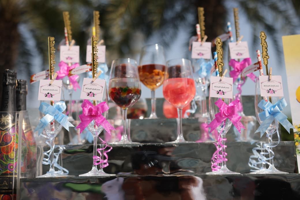 #ChaiFullofLove glasses with bows